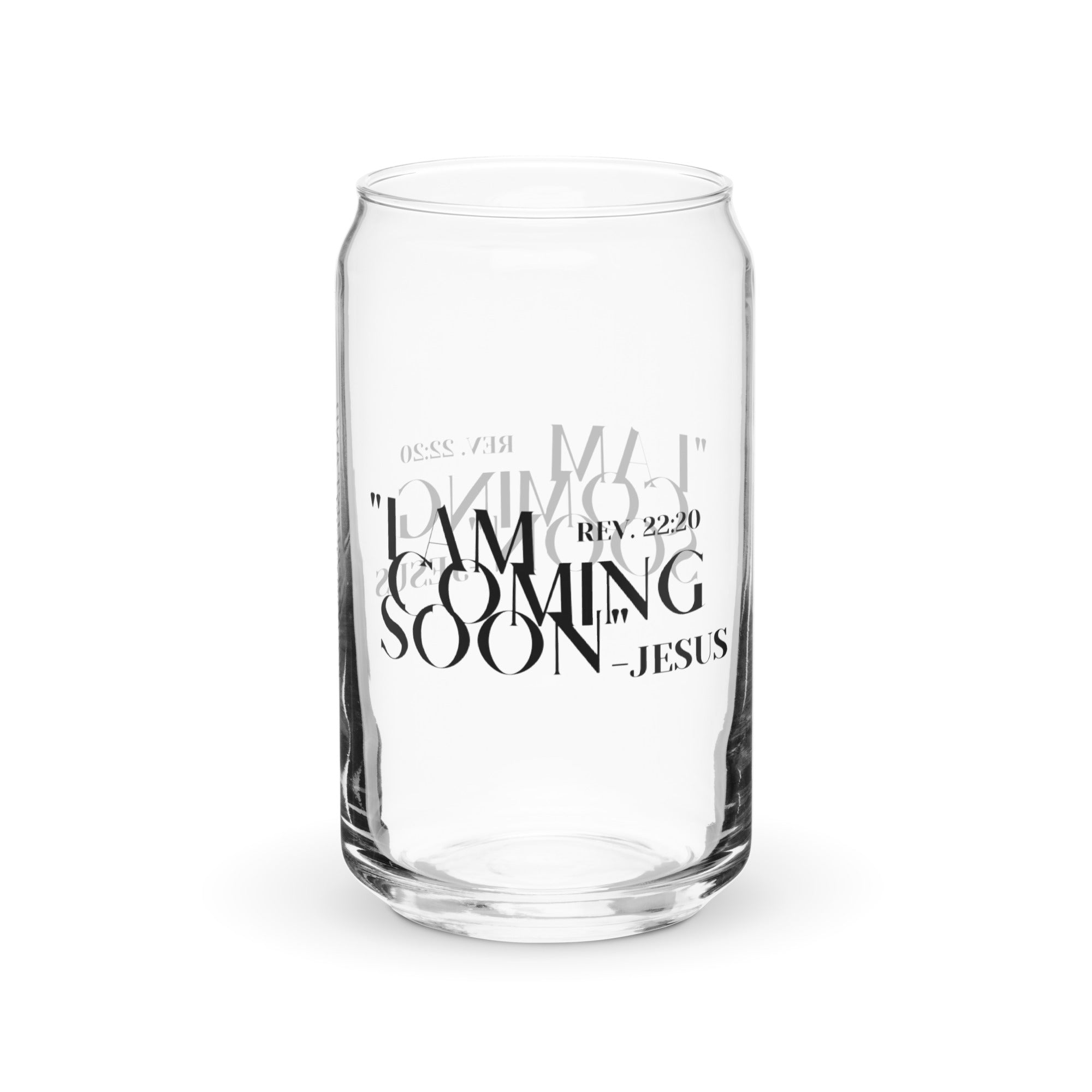 Jesus' Return Glass Cup