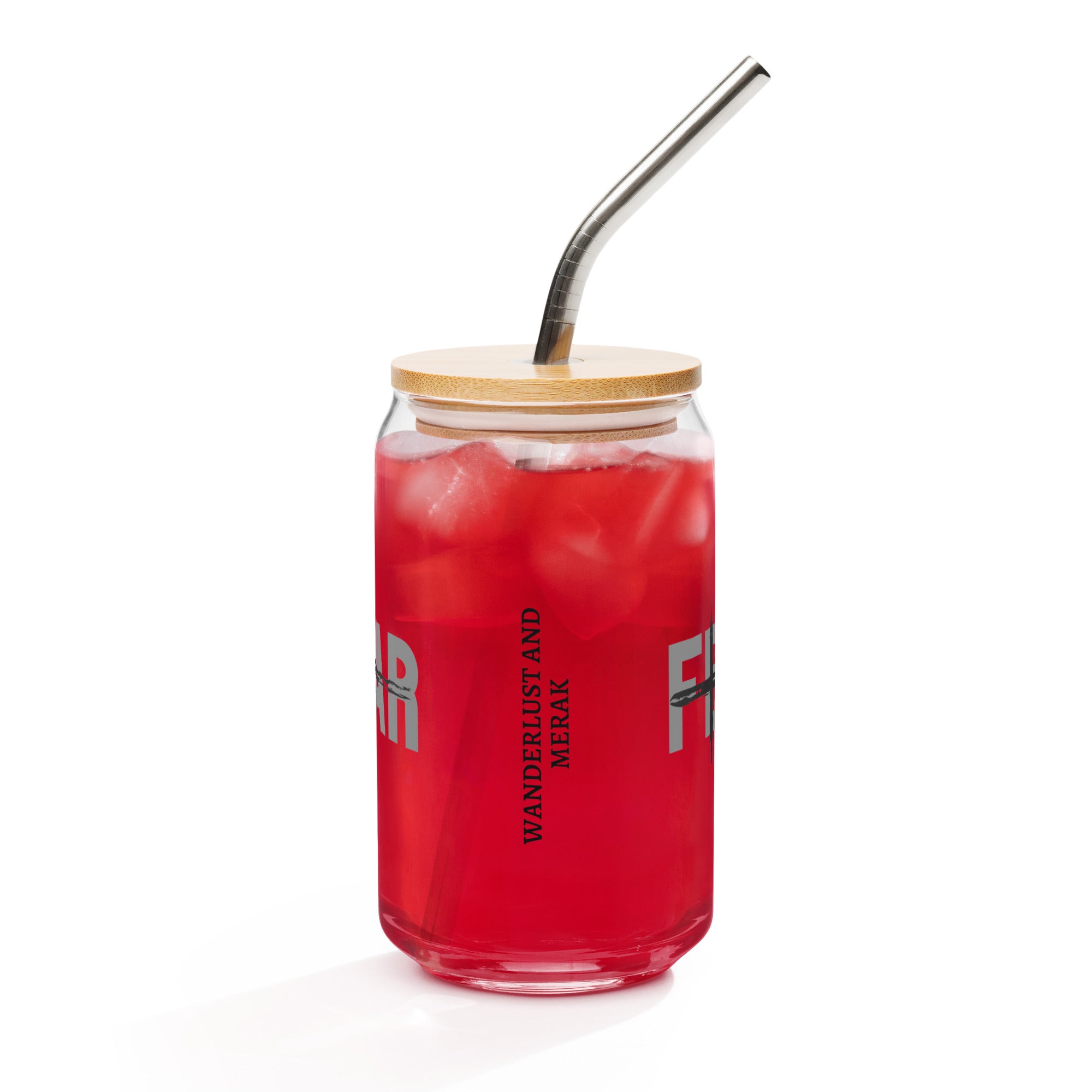 Fearless Glass Cup