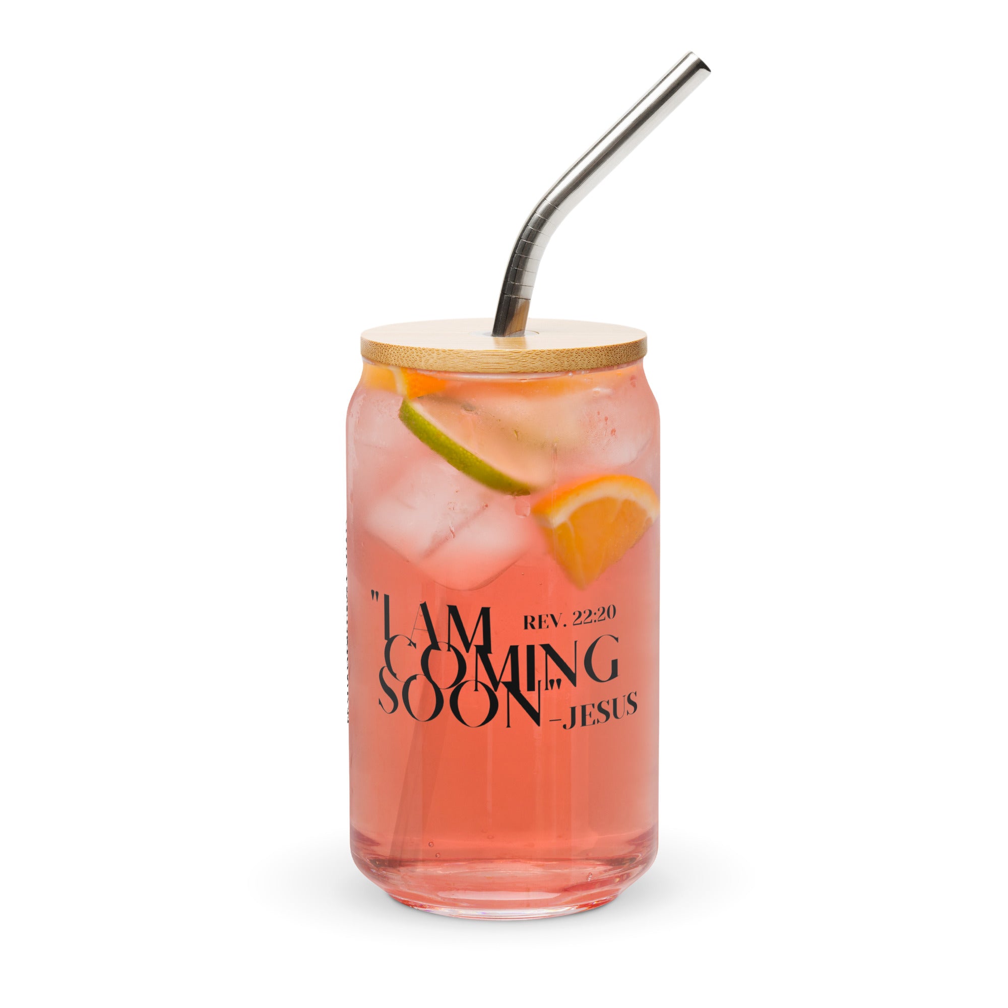 Jesus' Return Glass Cup