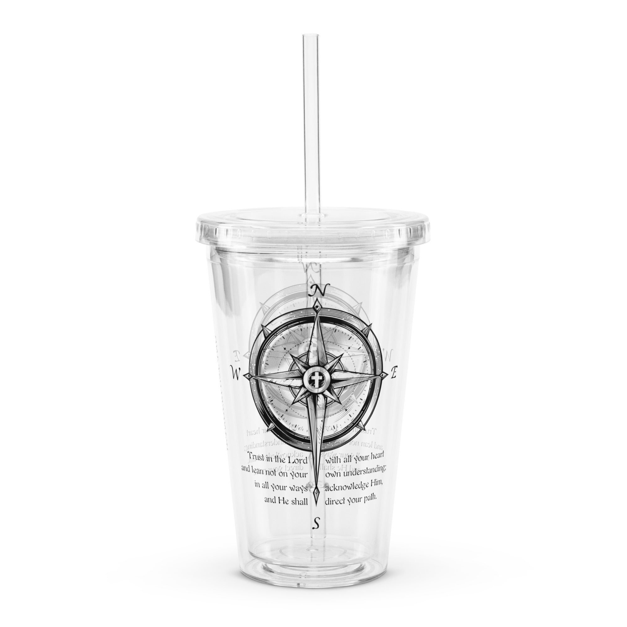 Direction Plastic Tumbler