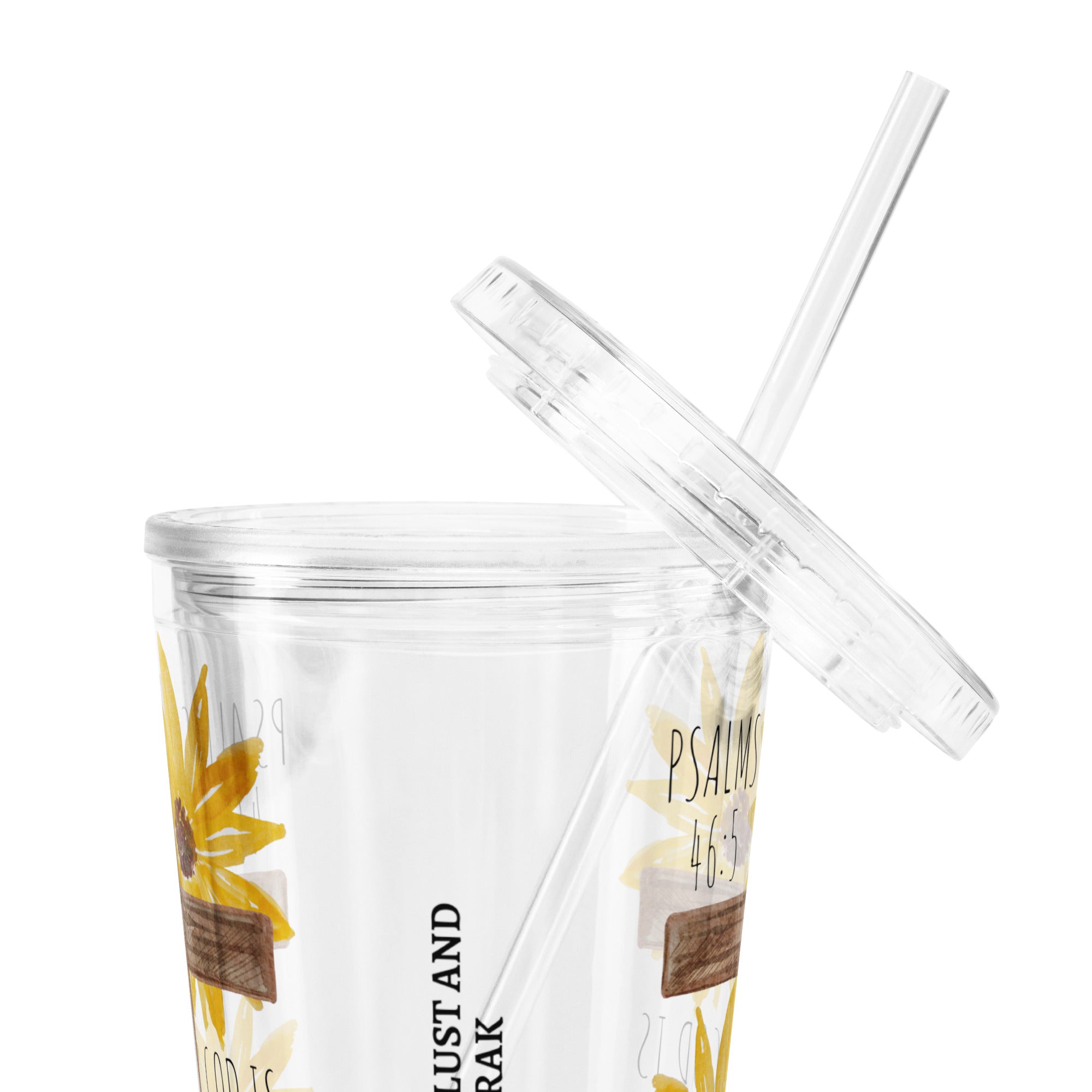 Psalms 46:5 Plastic Tumbler