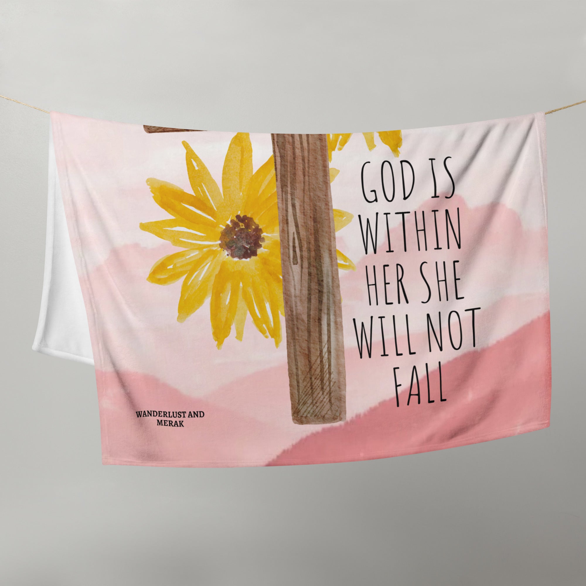 Psalms 45:6 Blanket